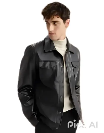 Leathers Black Leather Jacket
