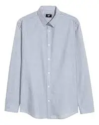Slim Fit Easy-iron shirt - blue - Men |